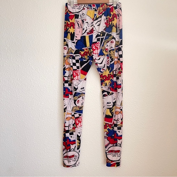 Lichtenstein Comic Art Leggings Size M - Picture 7 of 9